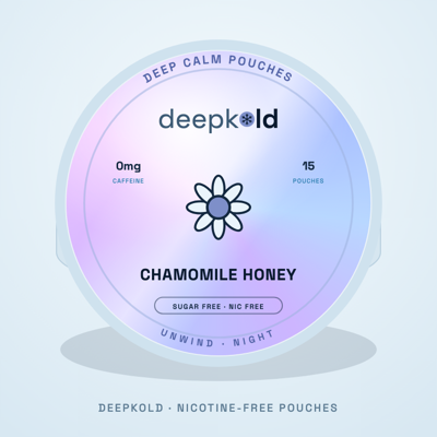 Chamomile Honey nicotine-free pouch flavor