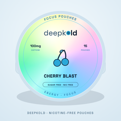 Cherry Blast nicotine-free pouch flavor