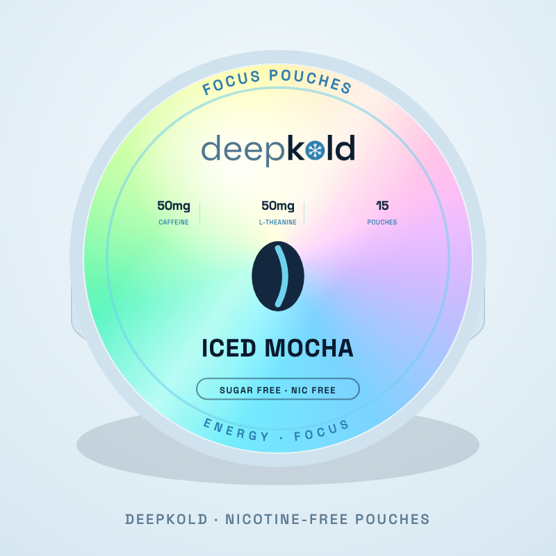 Iced Mocha nicotine-free nootropic pouch