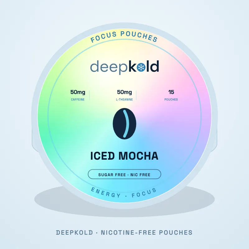 Iced Mocha nicotine-free nootropic pouch