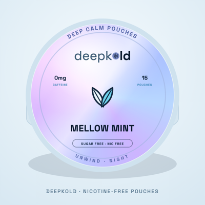 Mellow Mint nicotine-free pouch flavor