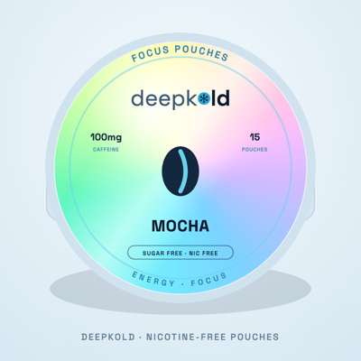 Mocha nicotine-free pouch flavor