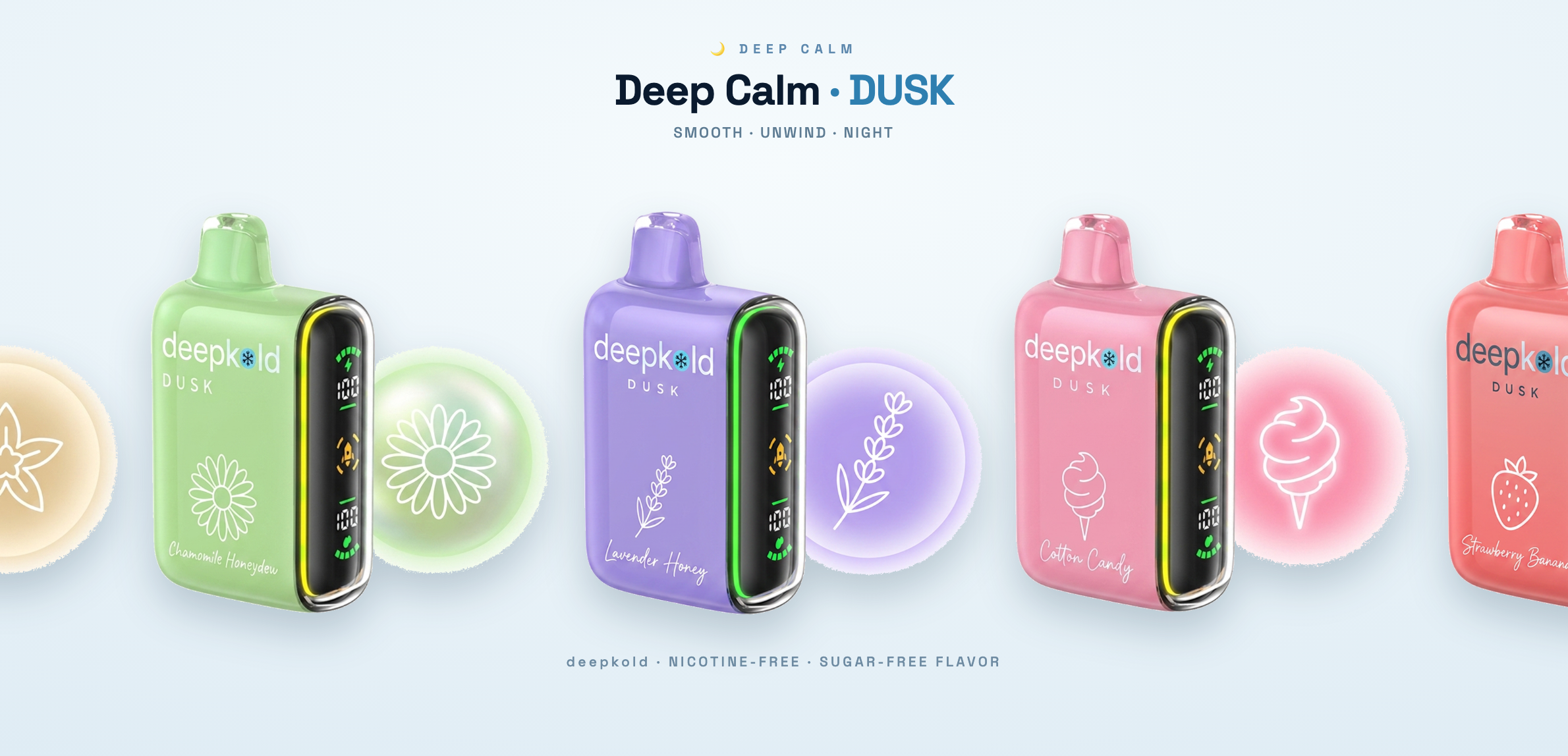 Deepkold — Nicotine-Free Vape & Pouch Brand