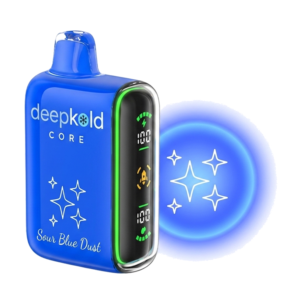 Sour Blue Razz nicotine-free vape